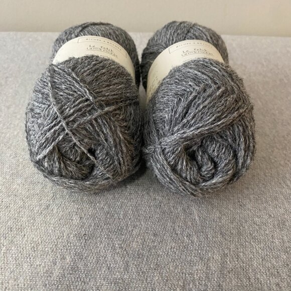 NWT Biches & Buches Le Petit Lambswool Colour Medium Grey Lot of 2 - Picture 5 of 6